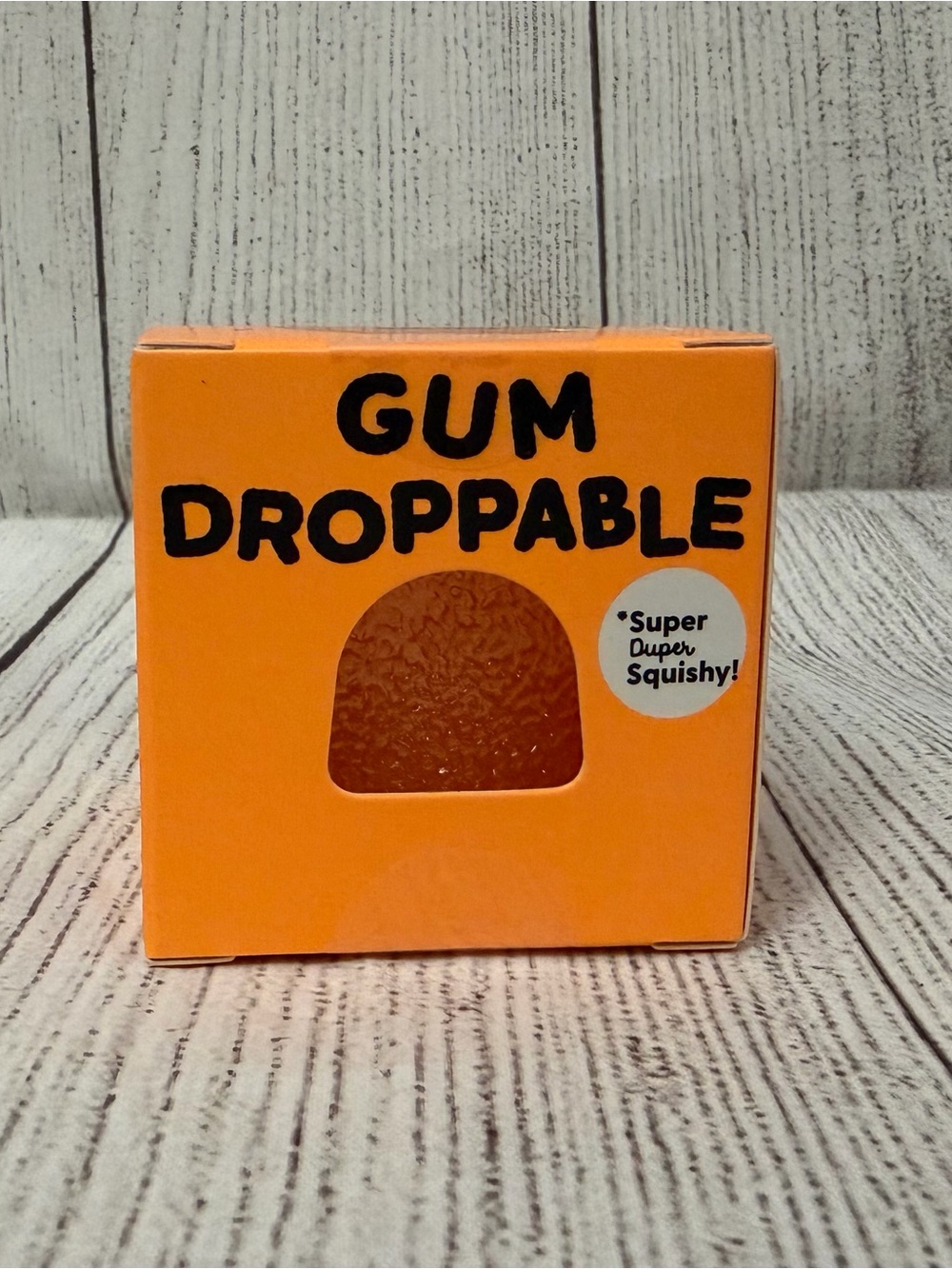 J’adore Gumdrop Gum Droppable Sensory Textured Sugar Squishy Squeezy Orange